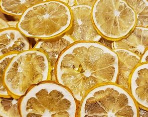 شرائح الليمون المجفف قليل السكر