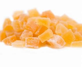 قطع مانجو مجففة سكر عادي